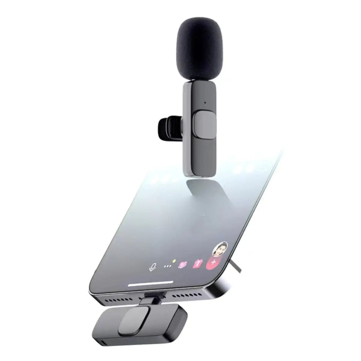 k8 Vlogger Karaoke and Influencer Mini Mic For SmartPhone Type-C