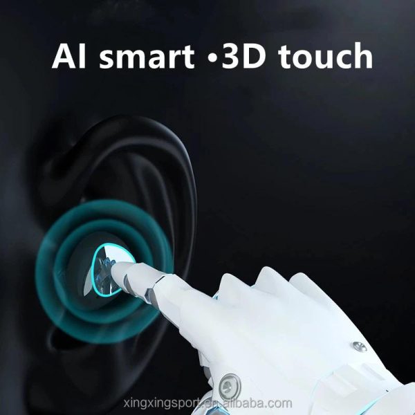 Arrow Dancer M10 Wireless Earbuds Bluetooth 5.1 TWS Earphones Full Touch Control Headphones Built-in Microphone Immersive Sound Quality Ensure Fast Stable & Auto Connection Smart LED Headset